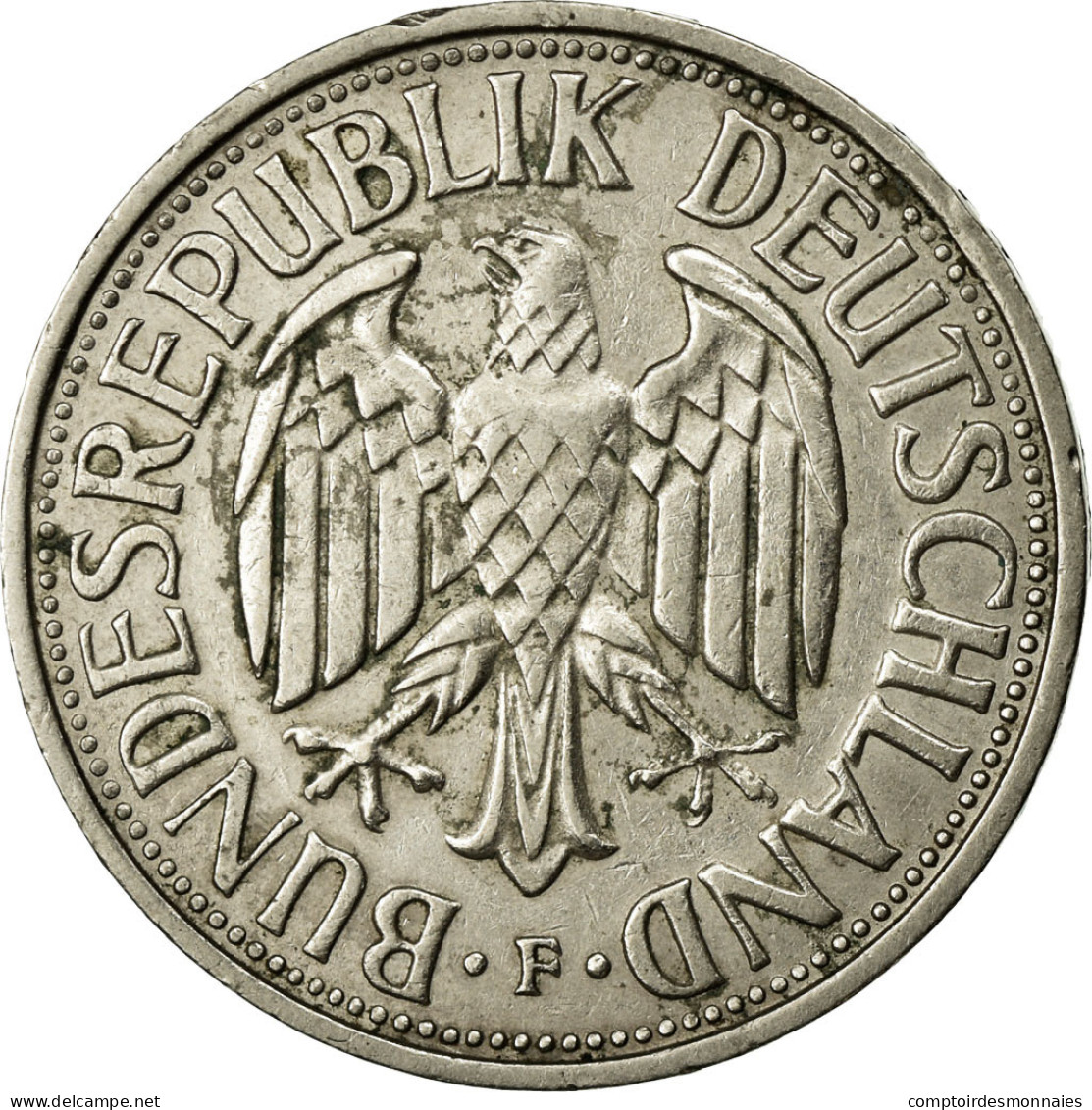 Monnaie, République Fédérale Allemande, 2 Mark, 1951, Stuttgart, TTB - 2 Mark