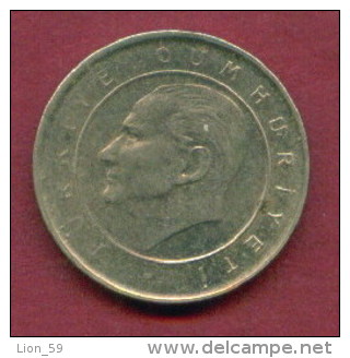 F3478 / -  50 000 Lira - 50 BIN Lira -  2004  -  Turkey Turkije Turquie Turkei  - Coins Munzen Monnaies Monete - Turkey