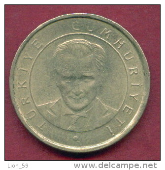 F3492 / -  250 000 Lira  - 250 BIN  Lira -  2002  -  Turkey Turkije Turquie Turkei  - Coins Munzen Monnaies Monete - Türkei