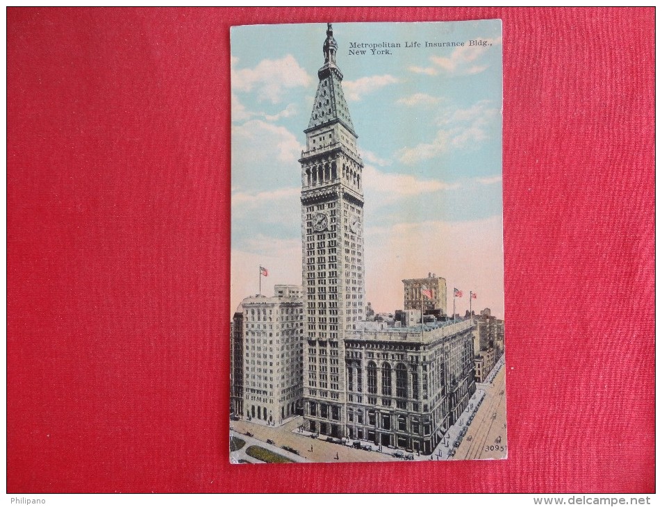 New York > New York City   Metropolitan Life Insurance Bldg.  1930 Cancel Ref 1296 - Manhattan