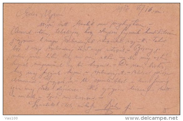 WAR FIELD POSTCARD FROM WORLD WAR 1, CENSORED NR 440, 1917, HUNGARY - Briefe U. Dokumente