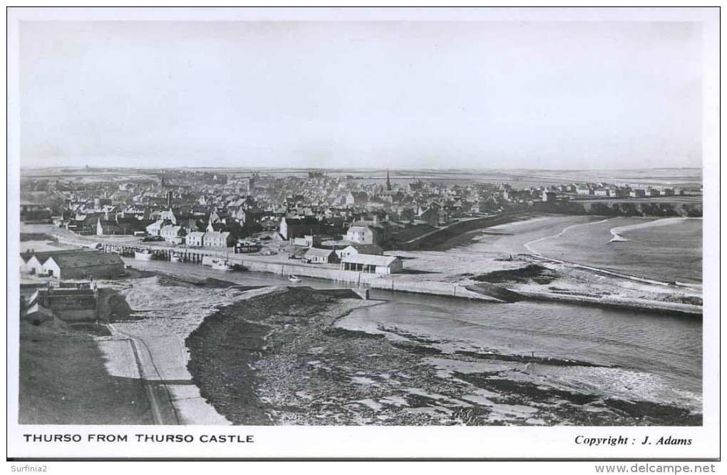 CAITHNESS - THURSO FROM THURSO CASTLE RP  Cai26 - Caithness