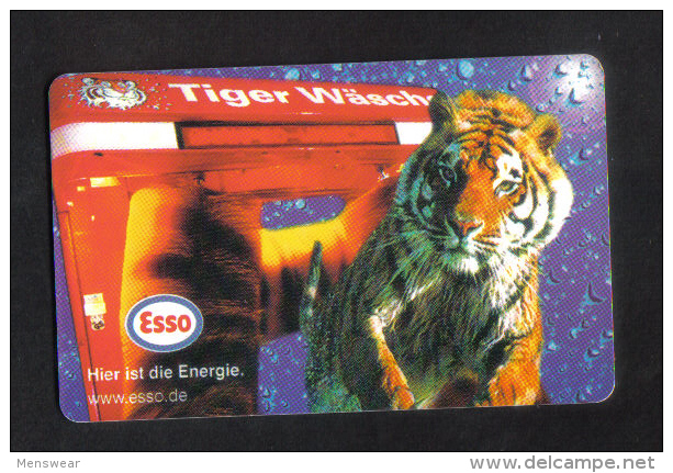 GERMANY -  ESSO  USED   CHIP CARD 1999 - Oil