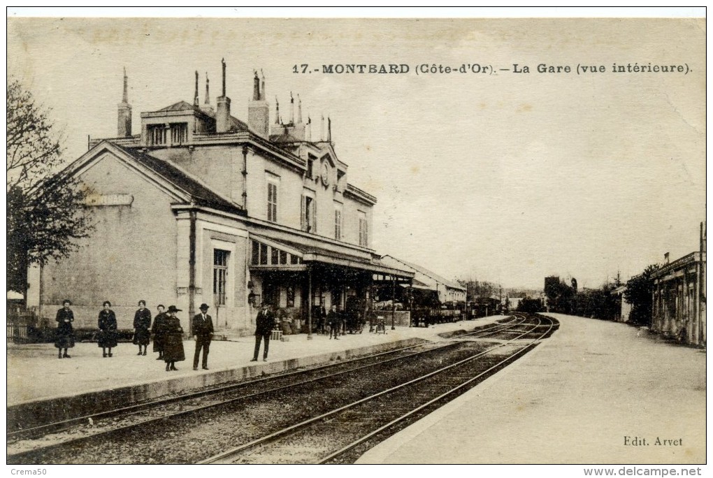 21 - MONTBARD - La Gare - Montbard