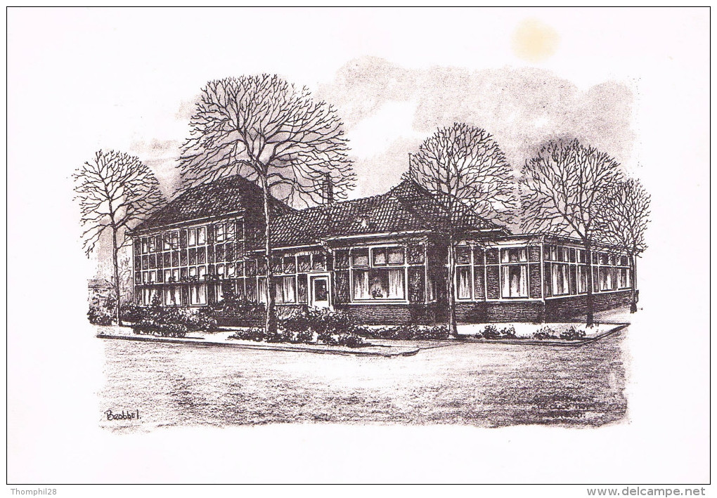 AMERSFOORT - Café - Restaurant "DE OUDE TRAM" - E. Gnodde - Gravure - Non Circulée - Amersfoort