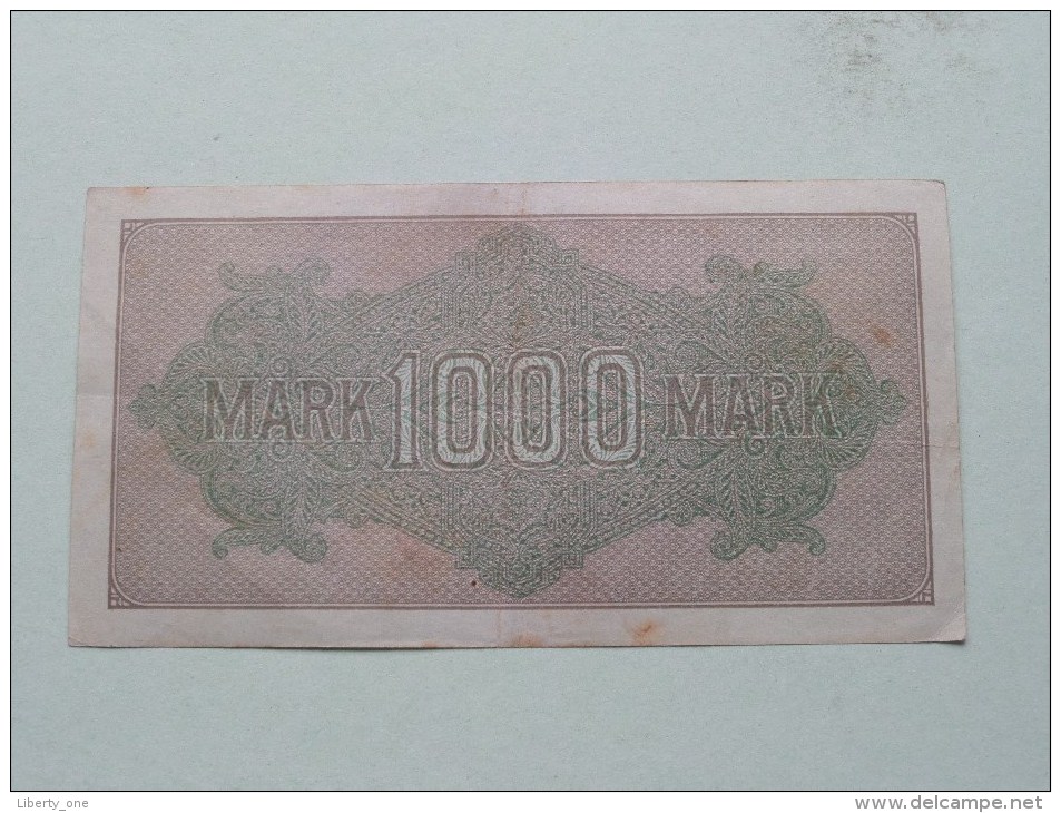 TAUSEND MARK Berlin 1922 / N° G 158413 - DV   ( For Grade, Please See Photo ) ! - 1.000 Mark