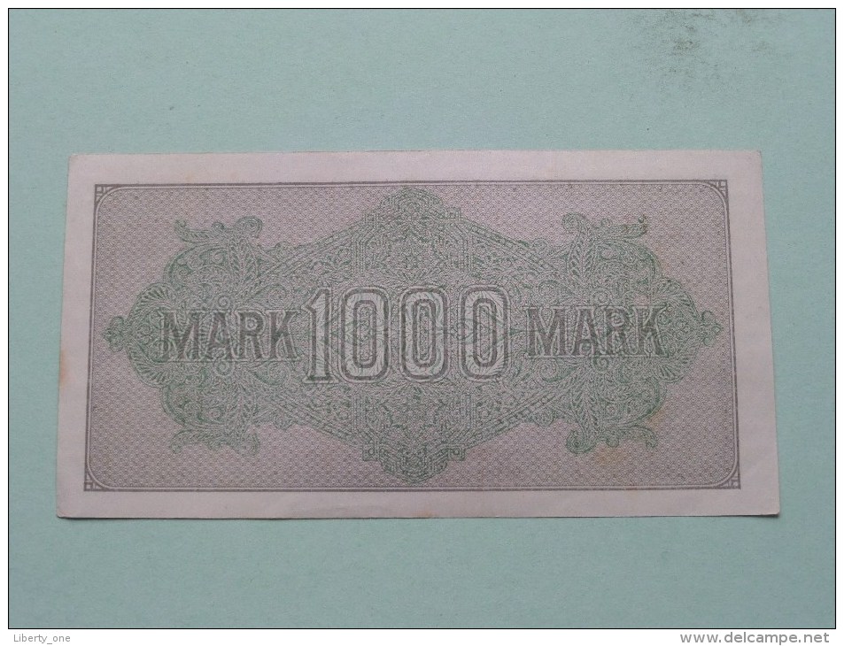 TAUSEND MARK Berlin 1922 / N° N 161034 - BD   ( For Grade, Please See Photo ) ! - 1.000 Mark