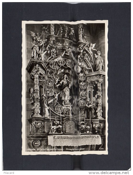 47235    Germania,   Munster In  Ueberlingen-Bodensee,  Rosenkranz-Altar,  NV - Ueberlingen