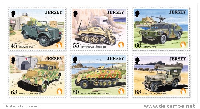 JERSEY   2013  Militaire Voertuigen   Postfris/mnh - Nuovi