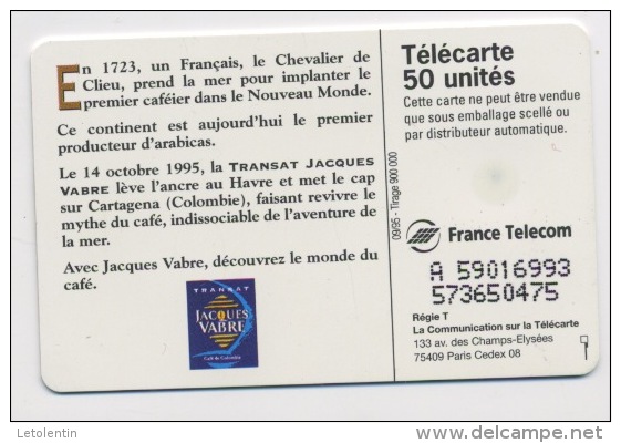 FRANCE - JACQUES VABRE - 50 U  (USAGÉ) - 1995