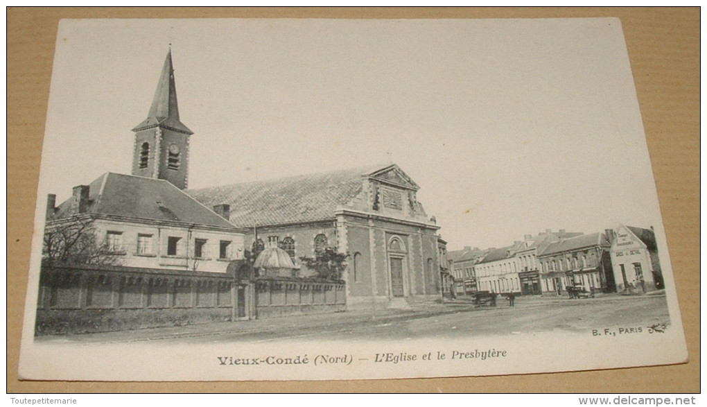 Vieux Conde - L'eglise Et Le Presbytere - Fabrique De Chaussures - Vieux Conde