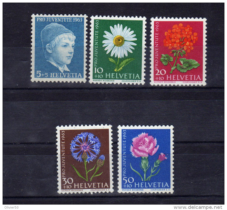 Suisse (1963)  - "Pour La Jeunesse" Neufs** - Unused Stamps