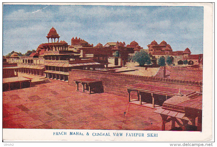 PC Panch Mahal & General View Fatehpur Sikri (3187) - Indien