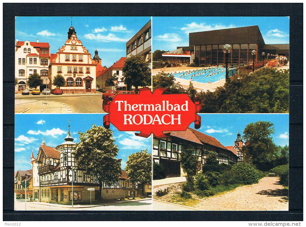 (3) AK Bad Rodach 1983 - 4 Ansichten - Bad Rodach