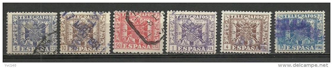 Spain; 1949 Telegraph Stamps - Télégraphe