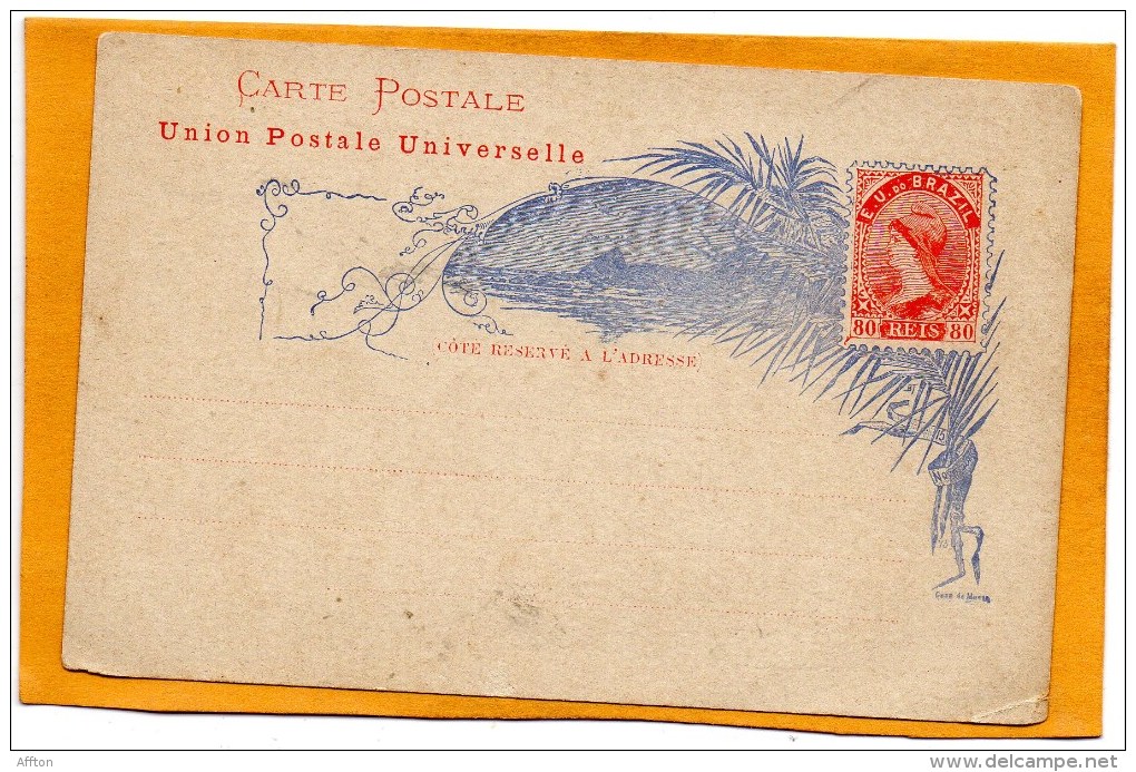 Brazil Old Card - Entiers Postaux