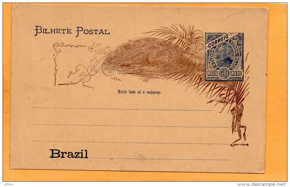 Brazil Old Card - Postwaardestukken
