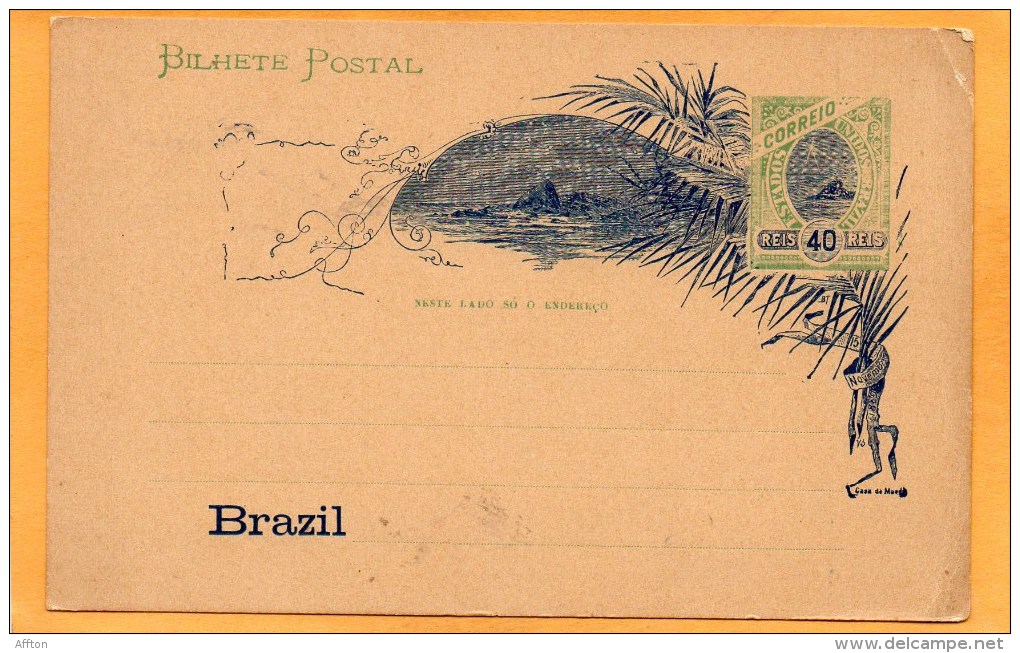 Brazil Old Card - Ganzsachen