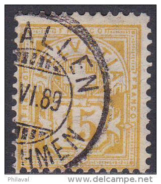 90 C  Oblitéré ST GALLEN - VI.89 - Oblitérés