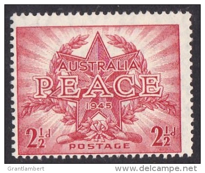 Australia 1946 Peace 21/2d MNH - - Neufs