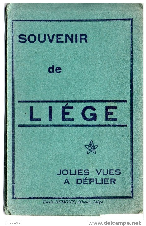 CARNET Incomplet LIEGE Edition Emile DUMONT  7 CPA ( Voir Scan ) - Liege