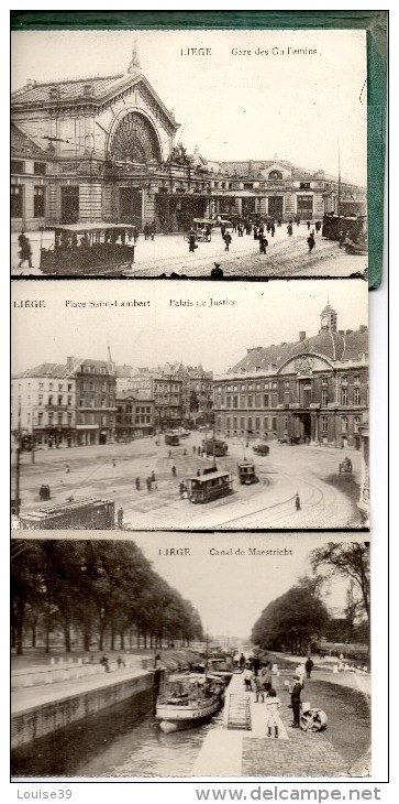 CARNET Incomplet LIEGE Edition Emile DUMONT  7 CPA ( Voir Scan ) - Liege