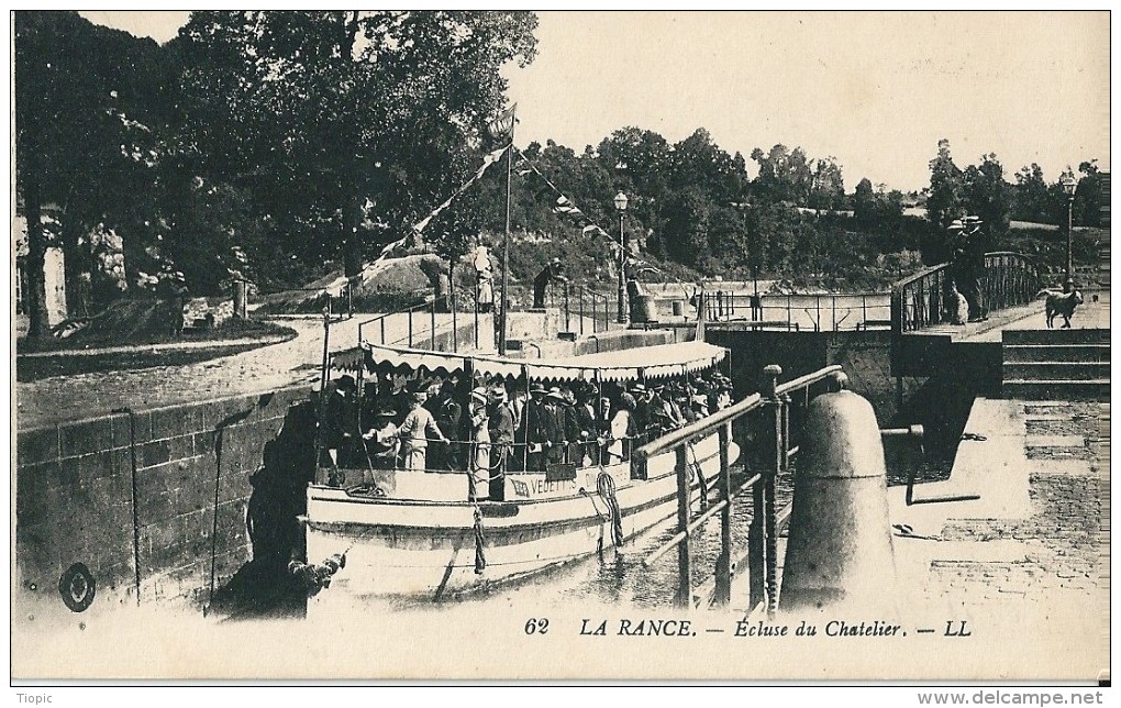 LA  RANCE   ( 35 )  Écluse  Du  Chatelier - Le Châtellier
