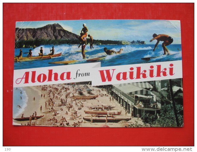 Aloha From Waikiki;SURFING - Oahu