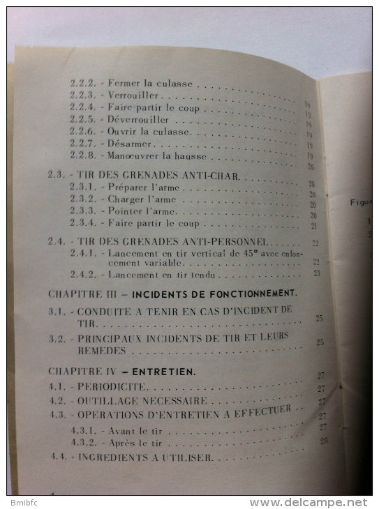 Ministère De La Défense - Section Technique De L'Armée De Terre - Guide Technique Fusil à Répétition De 7,5 Mm..... - Français