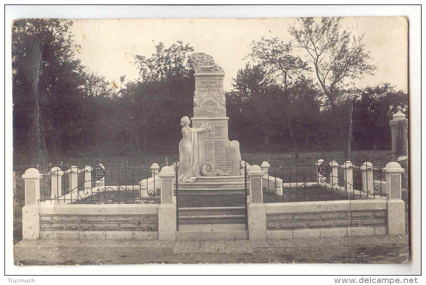 E2168 - RETINNE *monument - à Ses Braves Et Ses Civils* Carte Photo* - Fléron