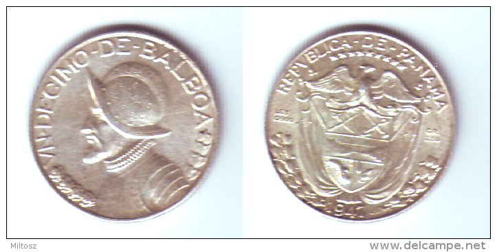 Panama 10 Centesimos 1947 - Panama