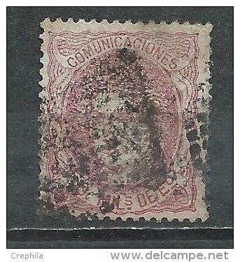 Espagne - 1870 -Y&T 105 - Oblitéré - Used Stamps