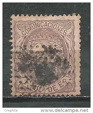 Espagne - 1870 -Y&T 102 - Oblitéré - Gebraucht