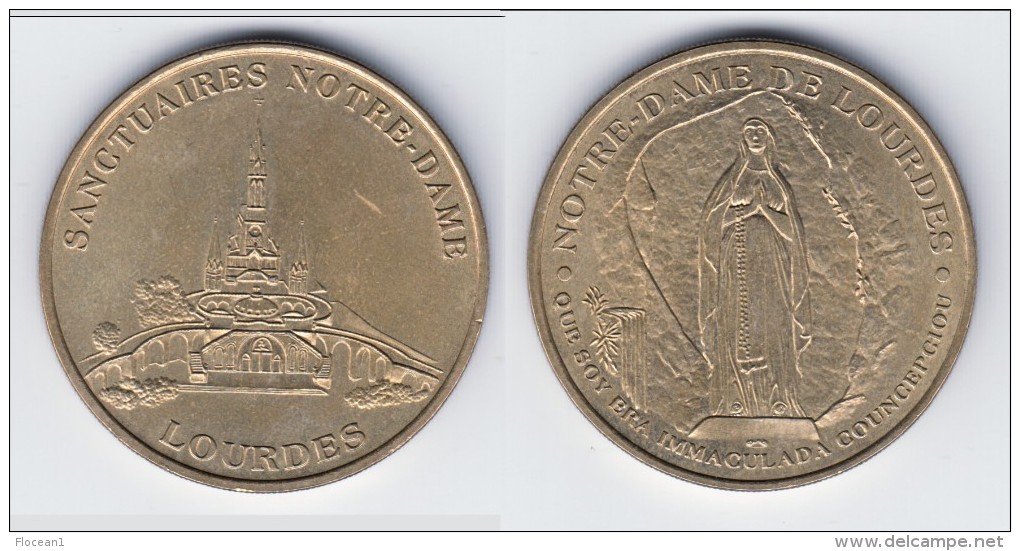 **** NOTRE-DAME DE LOURDES - SANCTUAIRES NOTRE-DAME 1999 - NON DATEE - MONNAIE DE PARIS **** EN ACHAT IMMEDIAT !!! - Sin Fecha