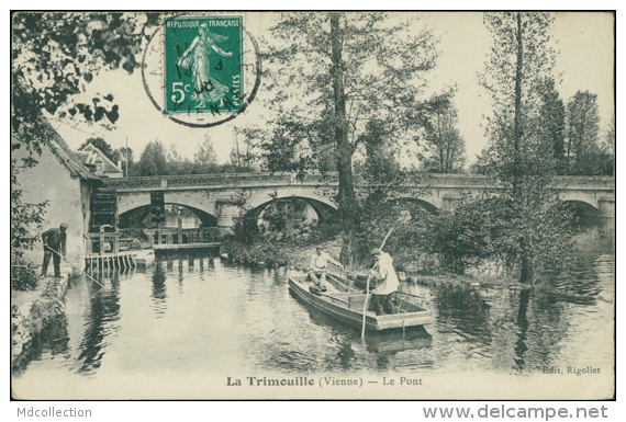 86 LA TRIMOUILLE / Le Pont / - La Trimouille