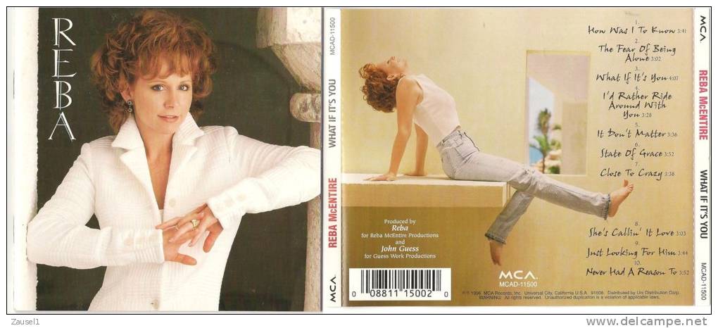 Reba McEntire - What If It's You - Original CD - Country & Folk