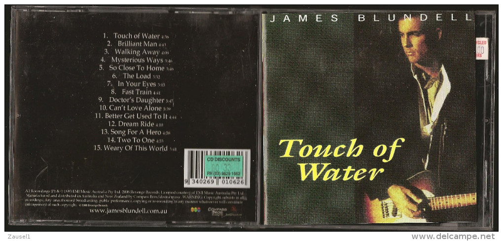 James Blundell - A Touch Of Water  - Original  CD - Country & Folk