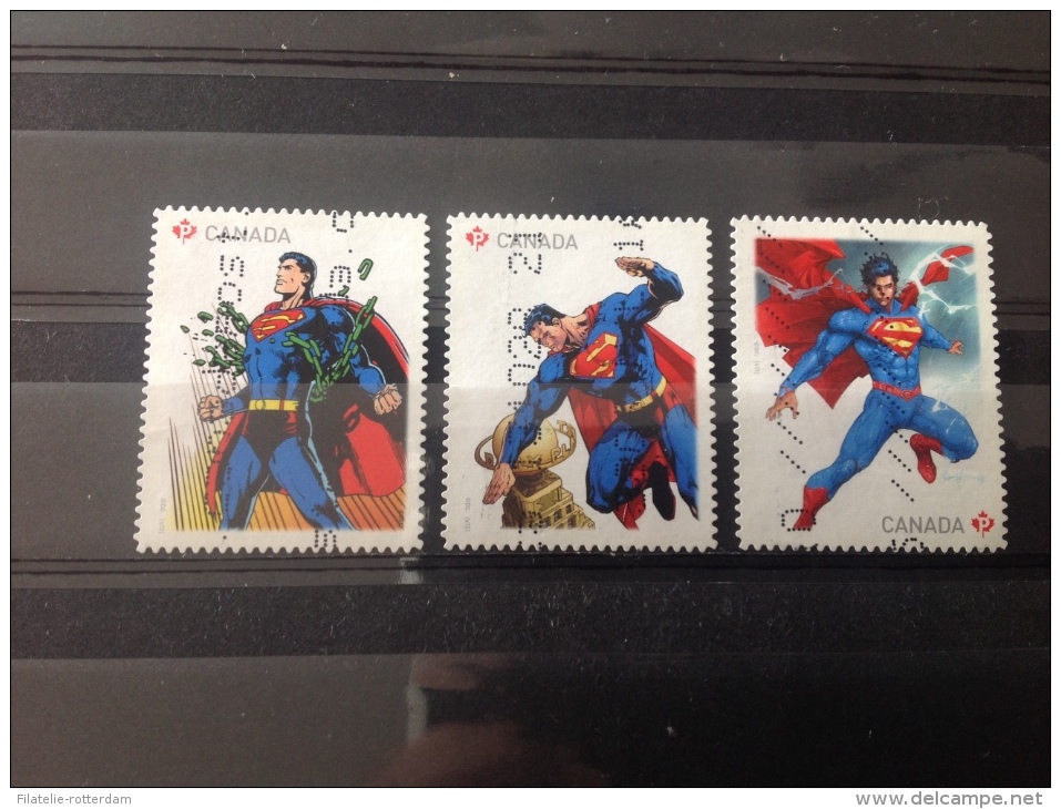 Canada - Serie Superman 75 Jaar 2013 - Used Stamps