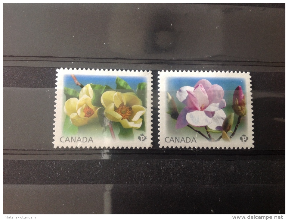 Canada - Complete Serie Bloemen 2013 - Used Stamps
