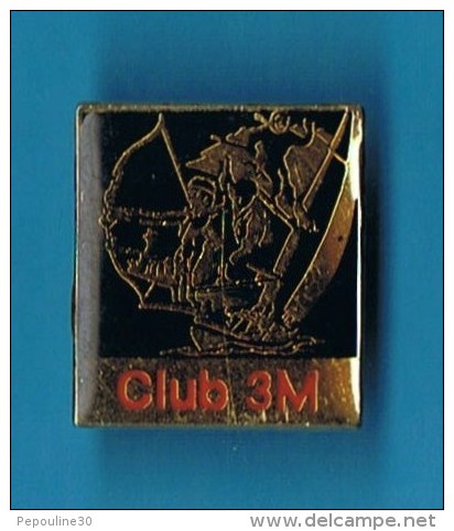 PIN´S //   . CLUB 3M  VOILE TIR A L´ARC SKI & AUTRES - Autres & Non Classés