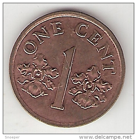 Singapore 1 Cent 1994 Km 98  Unc !! - Singapour