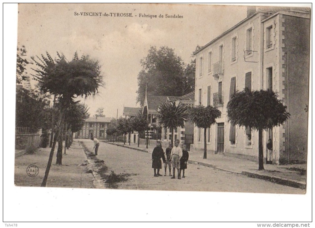 40-----SAINT-VINCENT-de-TYROSSE---fabrique De Sandales--voir 2 Scans - Saint Vincent De Tyrosse