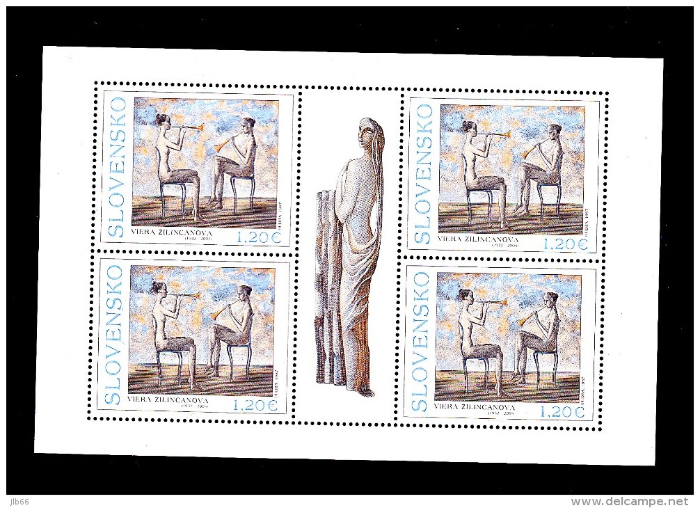 Bloc De 4 Timbres Art 2012 Musique Neuf   / Sheet Art 2012Muzik  Mint Mi 696 - Unused Stamps