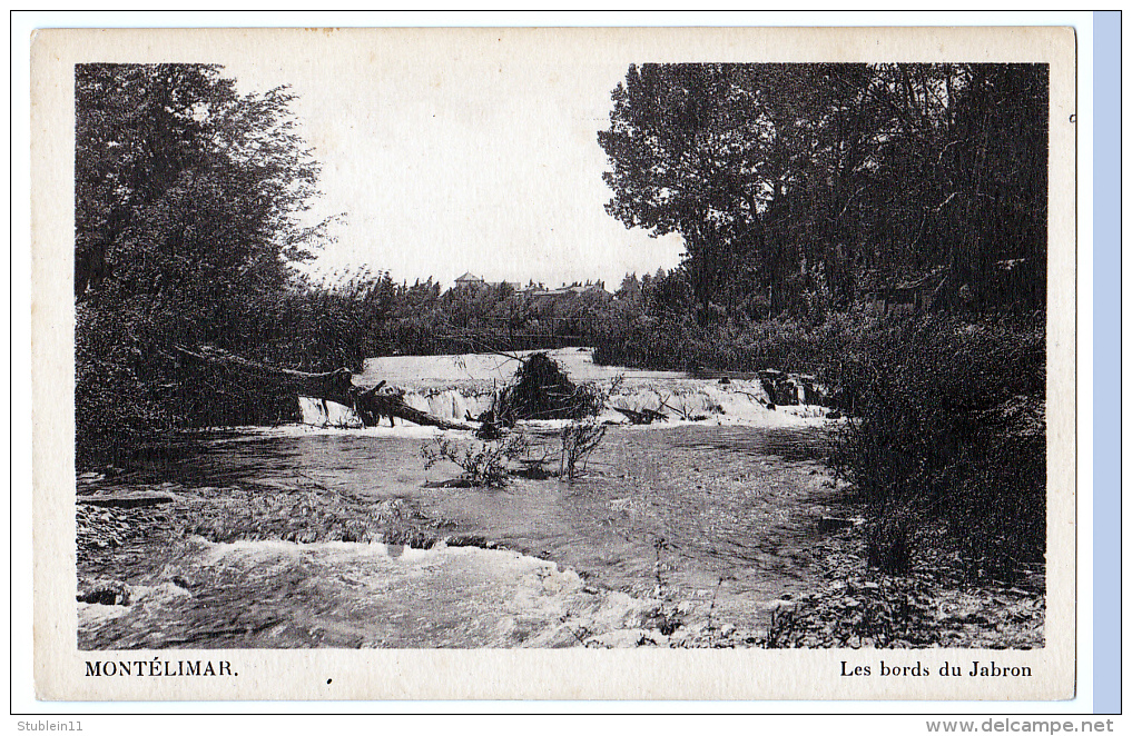 Montélimar (Drôme) Les Bords Du Jabron. - Montelimar