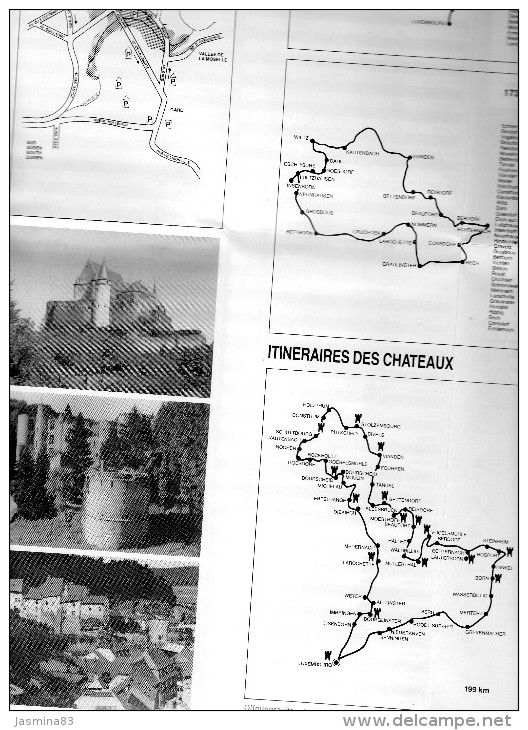 Grand-Duché Luxembourg Carte Touristique - Andere & Zonder Classificatie