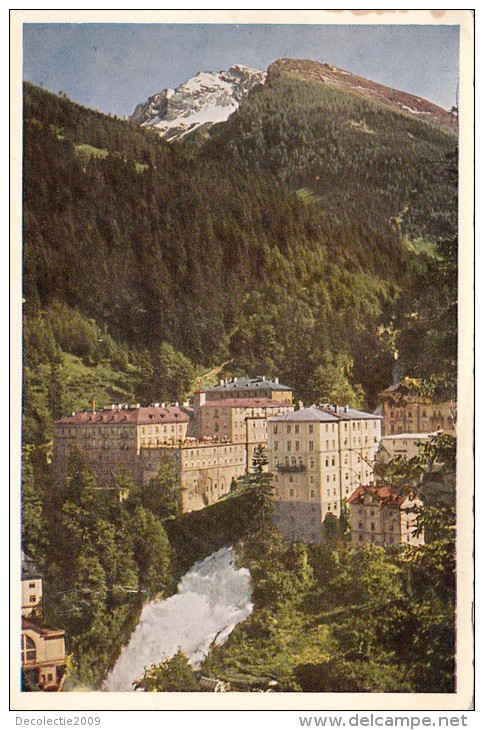 P4426 Weltkurort Badgastein Austria Front/back Image - Bad Gastein