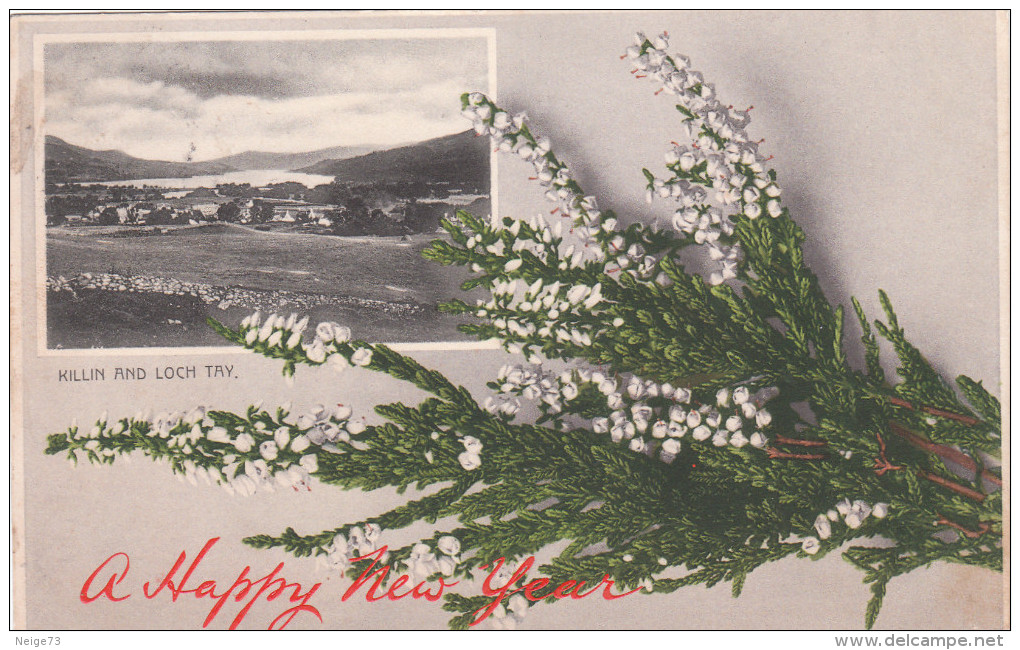 Carte Postale Ancienne D'Ecosse - Killin And Loch Tay - Kinross-shire