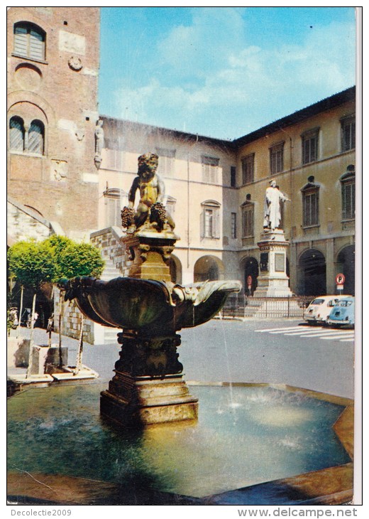 P4590 Prato Fontana Del Bacchino Tacca E Monumento A F Da Italy Front/back Image - Prato