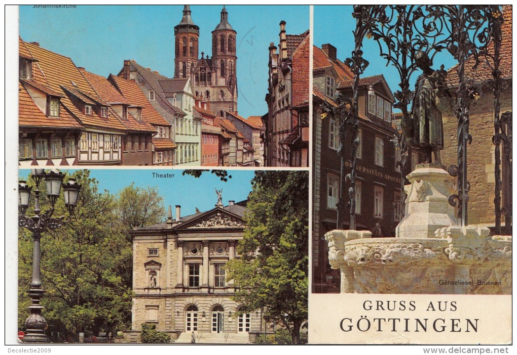 P4633 Gottingen  Multi Views   Germany Front/back Image - Goettingen