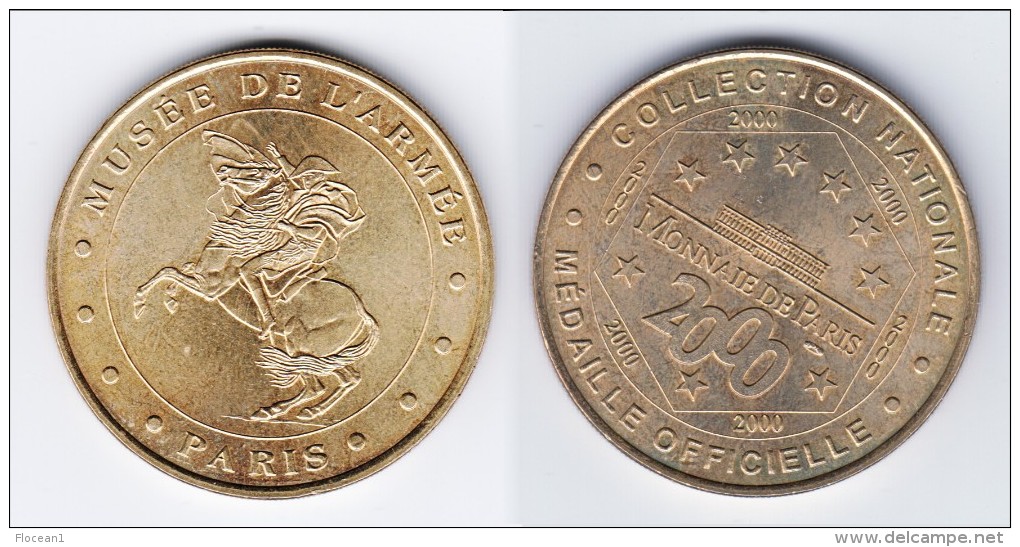 **** MUSEE DE L´ARMEE 2000 PARIS - NAPOLEON A CHEVAL - MONNAIE DE PARIS **** EN ACHAT IMMEDIAT !!! - 2000